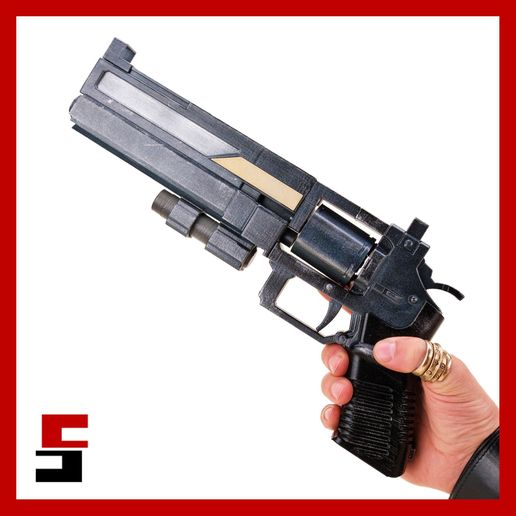 🔫 P-4 Senator Helldivers 2 Prop Replica Pistol Weapon Gun Cosplay・ 3D ...