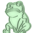 Frog_e.png Frog Beyond the garden cookie cutter