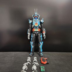 20230922_230806.jpg Файл 3D Фигурка Kamen Rider Gotchard 1/12 масштаба・Шаблон для 3D-печати для загрузки
