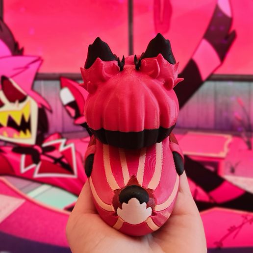 original_e0967ba9-efca-4764-96fb-bff16810d08c_IMG_20240511_150940947_MF_PORTRAIT~2.jpg Alastor Duck - Hazbin Hotel Alastor Rubber Ducky