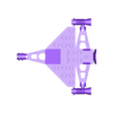 Шаблон.obj NotLego Lego Space Glider Model 501