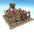 Movement-Tray-Stone-25mm.jpg TOW The Old World Movement Trays Set 25mm Textured Stone