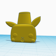 pikachu.png 3D Mouthpiece Cachimba Punko Pikachu