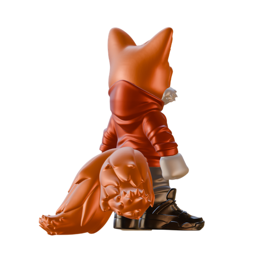 04.png 🦊🔥 EXCLUSIVE 3D PROJECT: Tails Prower "Urban Vibes" Style | STL to FDM and RESIN | Parts Separated by COLOR!
