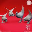 AbyssalChicken_ALL_PS.jpg Abyssal Chicken Mob - Tabletop Miniatures (Pre-Supported)