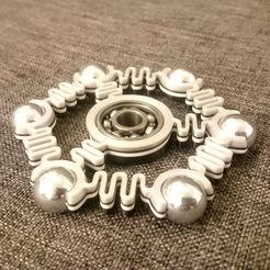 DSC_0020.JPG Free STL file Flexi Fidget Hand Spinner・3D printing idea to download