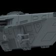 Final_Render.JPG Archivo STL gratis Nave de transporte imperial The Mandalorian Season 2 3,75"/6"/Legion・Diseño por impresión en 3D para descargar