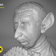 Babis_wire-Studio-1.1009.png OBJ file Hrabis - Caricature of Czech premier・Model to download and 3D print