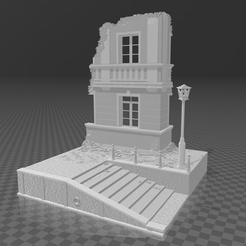 Captura-de-pantalla-2022-11-08-193645.png Fichier STL Maison en ruine 16 WW2 1/35・Modèle pour impression 3D à télécharger