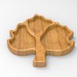 untitled.142.jpg Leaf Serving Tray, Cnc Cut 3D Model File For CNC Router Engraver, Plate Carving Machine, Relief, serving tray Artcam, Aspire, VCarve, Cutt3D