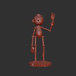 Pinocho-01.jpg STL file Guillermo del Toro's Pinocchio, Replica・3D print object to download