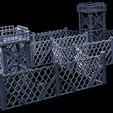 Chain-Link-Fences-9.jpg Industrial Chain Link Fences And Watch Towers For Sci Fi/Industrial Tabletop Terrain And Dioramas