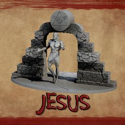 Untitled-1.jpg 3D file Jesus Christ - Son of God・3D print object to download