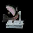 Rainbow-trout-trophy-13.png rainbow trout / Oncorhynchus mykiss fish in motion trophy statue detailed texture for 3d printing
