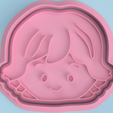 SW-Baby-Luke-Skywalker-Cara.png Luke Skywalker Star Wars cookie cutter (Luke Skywalker cookie cutter)