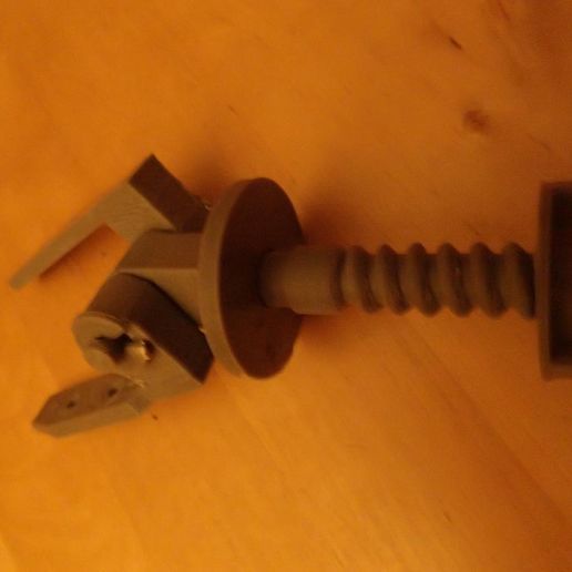 Toilet seat clip - 3D model önizlemesi