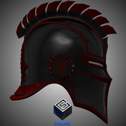 📁 stl Ares Red Rising Helm 3d print file・ 3D File for 3D printing・Cults