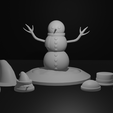 Snowman_Base_All_Hats.png Snowman With Changeable Hats