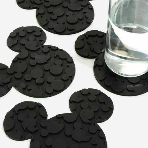 mickey-coasters.jpg Mickey Coasters