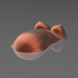 04.png STL file A pregnant woman on the water・3D printer model to download