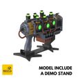 3.jpg Fallout Weapons Bundle - 3 Printable models - STL + CAD + OBJ - Commercial Use