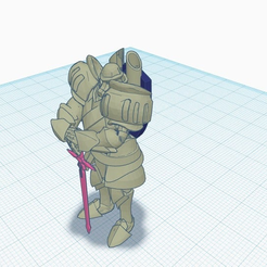 HiltRestFrontBack.png Free STL file Warforged With Sword and Shield・3D printing template to download
