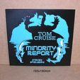 minority-report-tom-cruise-pelicula-policia-accion-cartel-logotipo.jpg Minority Report, Tom Cruise, actor, protagonist, movie, police, action, poster, sign 3D Printing