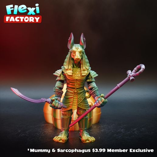 Flexi-Factory-Anubis_12jpg.jpg Flexi Factory Anubis с версиями 3mf и XL/Cut!