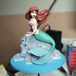 Ariel Stl 3d Print Friendly Ver.