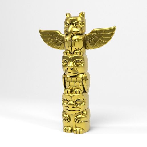 🎨 Indian totem・ STL File for 3D printing・Cults