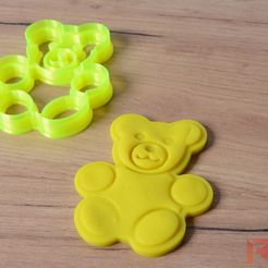 cookie_cutter_3d_print_teddy_bear.jpg Fichier STL Emporte-pièce en forme d'ours en peluche・Modèle à télécharger et à imprimer en 3D
