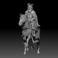 01.jpg Les trois rois mages à cheval - Magi Nativity STL Bundle