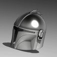 image 4.JPG Mandalorian Helmet customized (with spikes)