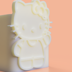 Free STL file Sitting Hello Kitty Bic Buddy 👋・3D printing model to  download・Cults