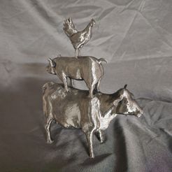 20230813_135727.jpg STL-Datei Land Tier Stack・3D-druckbares Modell zum Herunterladen