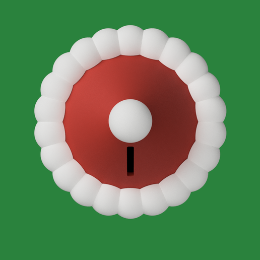 Christmas coin bank 3D model