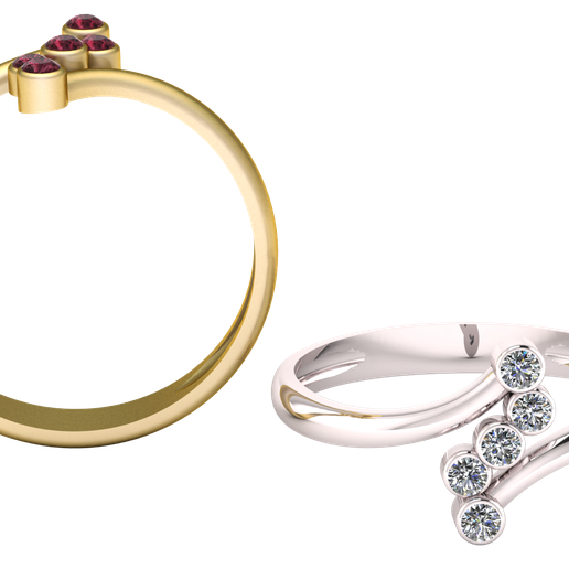 💍 Minimalist Ring Design3D printable model・ STL File for 3D printing・Cults