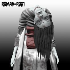 BROKEN-NECK.jpg Fichier OBJ Broken Neck fatal frame fan art・Modèle imprimable en 3D à télécharger