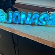First name LED TO ASSEMBLE Jonas OM