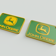 JOHN-DEERE.png CAR AND TRUCK BRAND KEY CHAINS