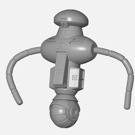 STL file NECA TMNT Robot・3D printing template to download・Cults