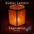 9-Sagittarius-Print-2.jpg Zodiac Lantern - Sagittarius (Archer)