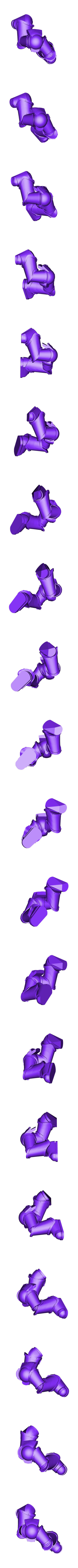 legs_1.stl 13 pairs of power armour legs 28mm