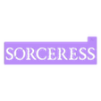 Sorceress_text_SO1.stl Stencils - Diablo