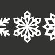 snowflakes.jpg Snowflake Christmas Ornaments (3 Types)