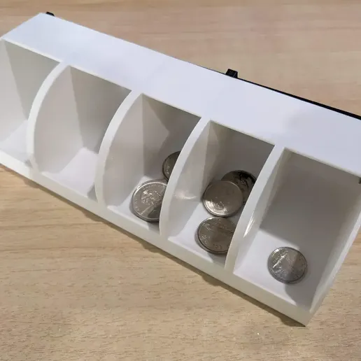 Canadian automatic coin sorter 3D model
