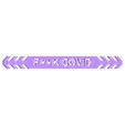 f--k covid.stl F**K COVID mask strap.