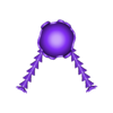 guardian_egg_cup_with_legs_3Demon.stl Taza portahuevos Guardian