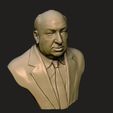 14.jpg Alfred Hitchcock bust sculpture 3D print model