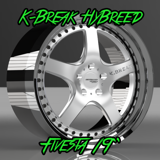 1/24 K.Break Hybreed Fivesta 19s 3D model